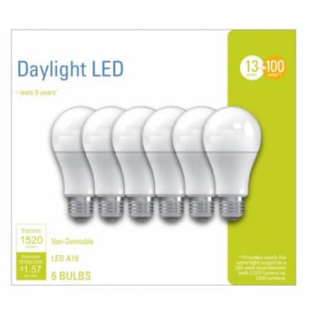 General Electric 13W A21 Medium Daylight General Purpose LED Light Bulb 93098310